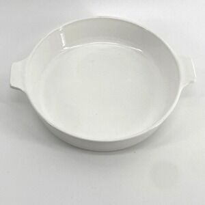 Centura Corning Ware Buffet Server Pan Dish  8.5" Skillet B-8-1/2 White USA